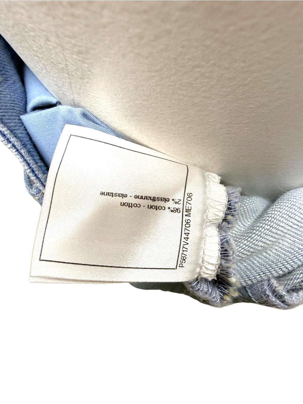 Chanel Spring 2006 Striped Denim Jeans FR 36 - Picture 9 of 9